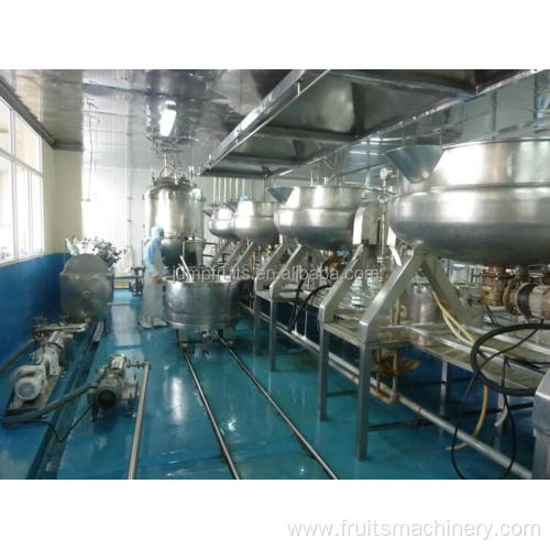 Full automatic industrial chilli sauce processing machine